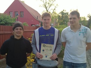 TSV II mit Kilian, Alex und Andy