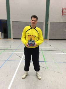 Bester Torhüter des Turniers Thomas Peuschke